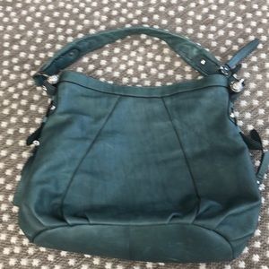 B makosky genuine leather bucket shoulder bag NWOT